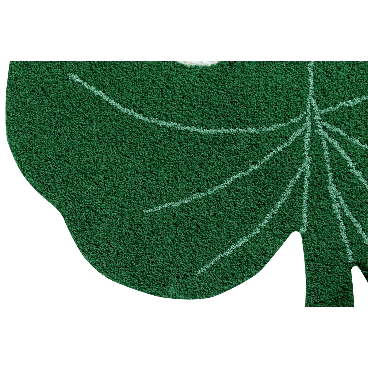 Lorena Canals Dywan bawełniany Monstera Leaf 120 x 160 cm | Pan Piksel