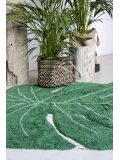 Lorena Canals Dywan bawełniany Monstera Leaf 120 x 160 cm | Pan Piksel