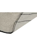 Lorena Canals Dywan bawełniany Trace Beige Ø 160 cm | Pan Piksel