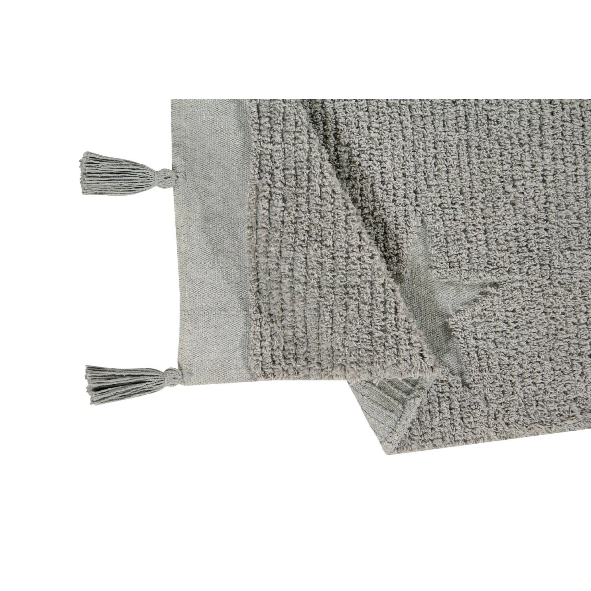 Lorena Canals Dywan bawełniany Hippy Stars Grey 120 x 175 cm | Pan Piksel