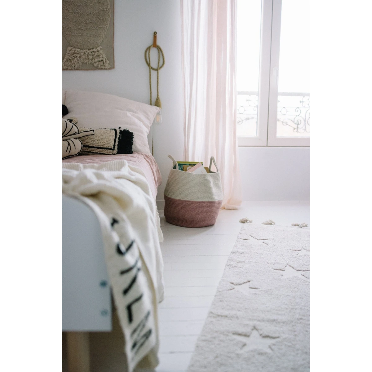 Dywan Hippy Stars Natural Lorena Canals | Pan Piksel