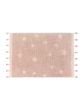 Lorena Canals Dywan bawełniany Hippy Stars Vintage Nude 120 x 175 cm | Pan Piksel