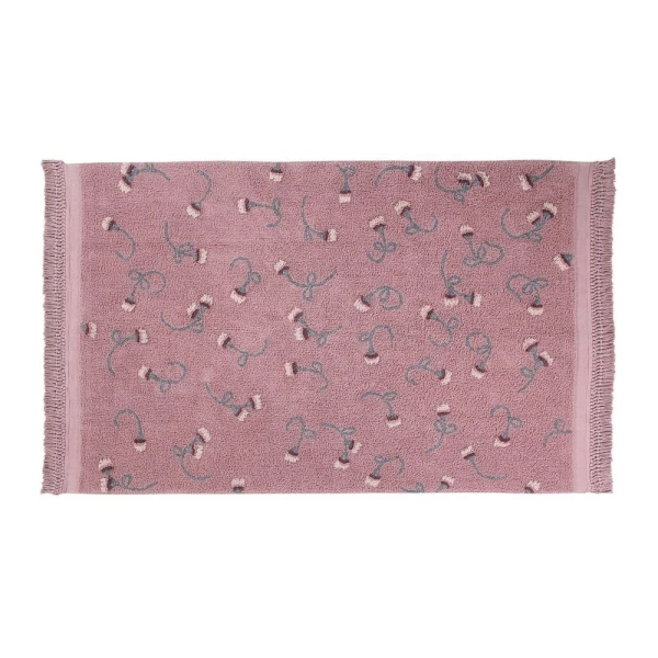 Lorena Canals Dywan bawełniany English Garden Ash Rose 140 x 210 cm | Pan Piksel