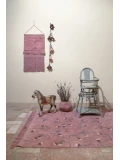 Lorena Canals Dywan bawełniany English Garden Ash Rose 140 x 210 cm | Pan Piksel