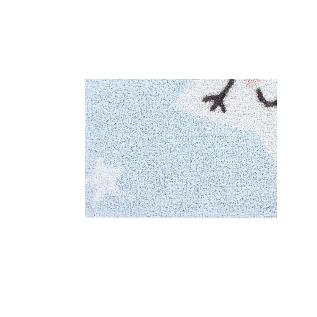 Lorena Canals Dywan bawełniany Happy Star, Mr Wonderful & Lorena Canals 120 x 160 cm | Pan Piksel