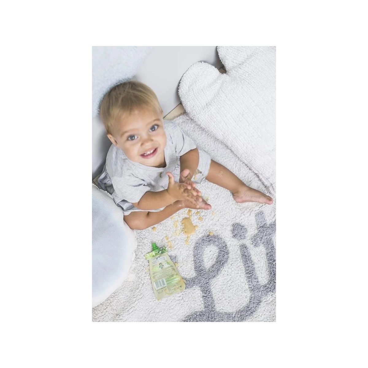 Lorena Canals Dywan bawełniany Little Superstar, Mr Wonderful & Lorena Canals Ø 120 cm | Pan Piksel