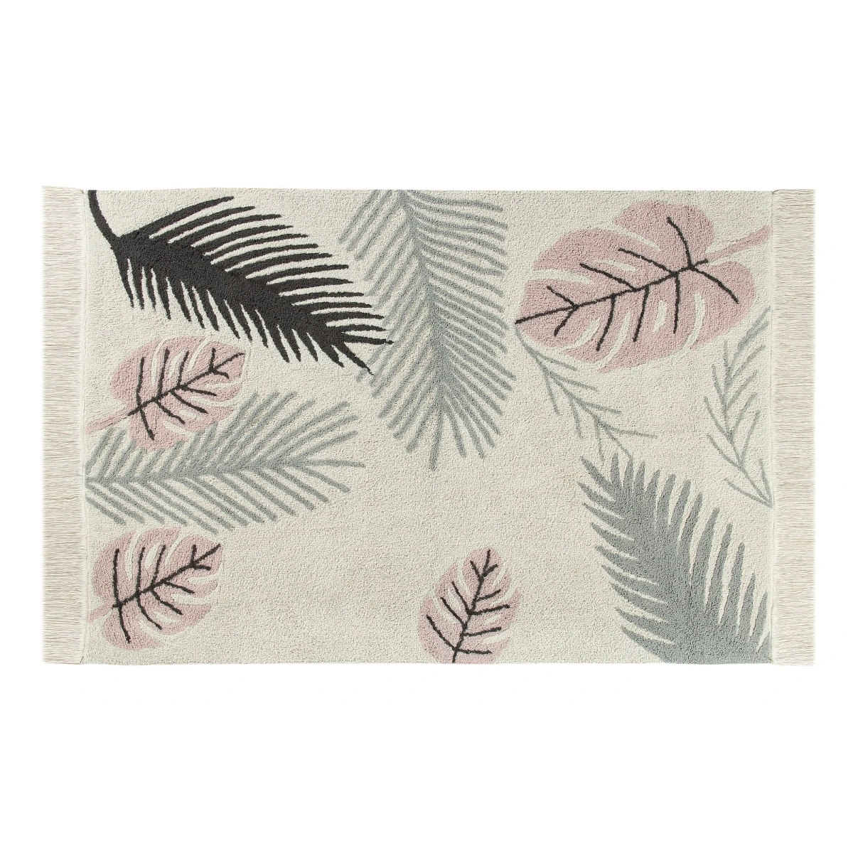 Lorena Canals Dywan bawełniany Tropical Pink 140 x 200 cm | Pan Piksel