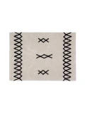 Dywan Atlas Natural Black Lorena Canals | Pan Piksel