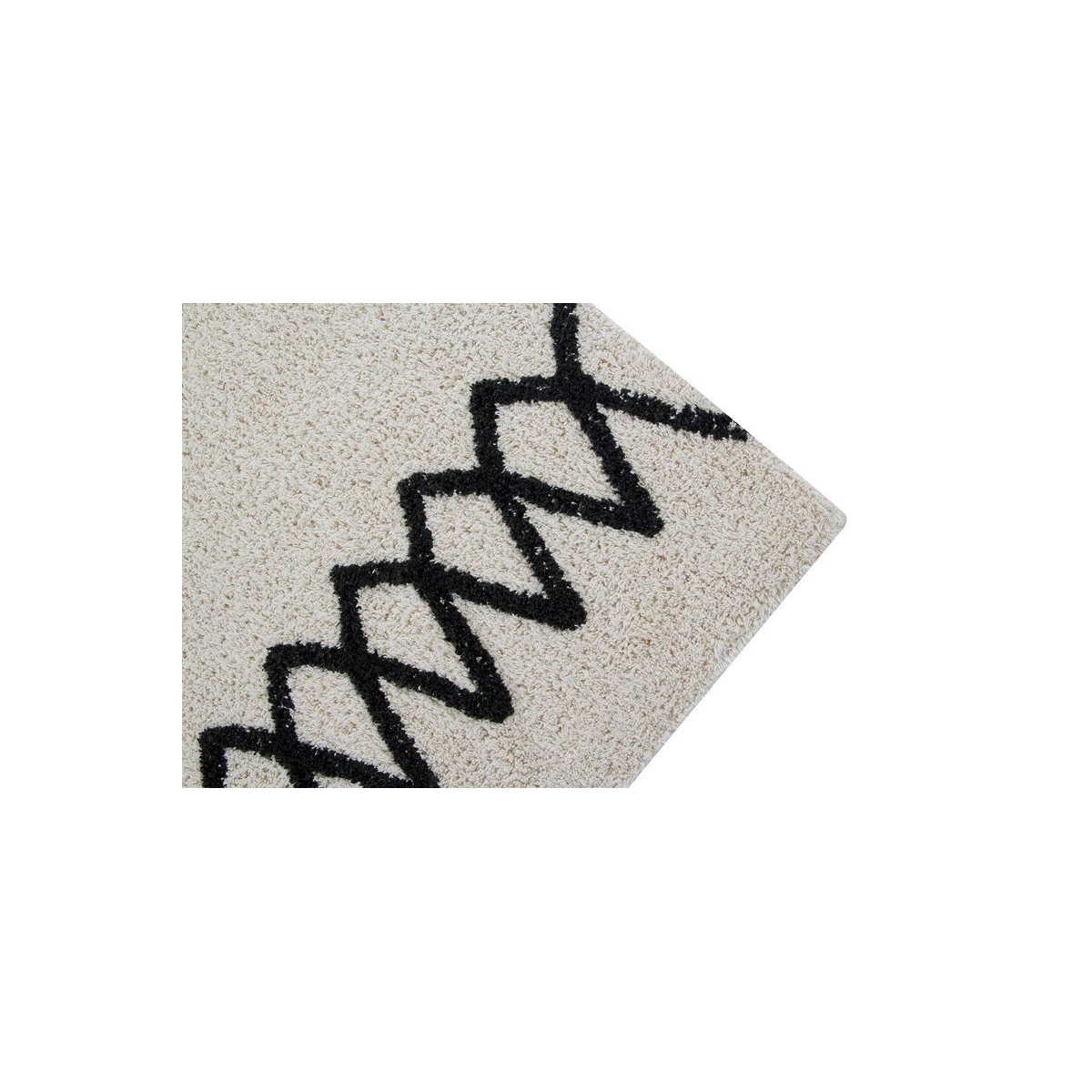 Dywan Atlas Natural Black Lorena Canals | Pan Piksel