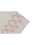 Lorena Canals Dywan bawełniany Atlas Natural Vintage Nude 120 x 160 cm | Pan Piksel