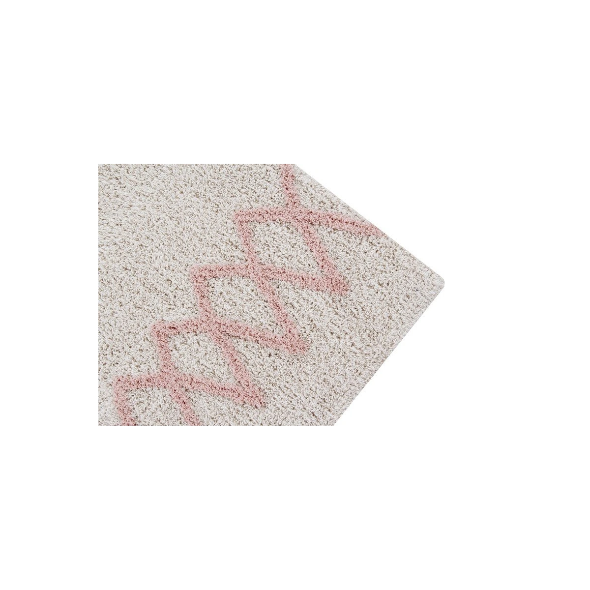 Lorena Canals Dywan bawełniany Atlas Natural Vintage Nude 120 x 160 cm | Pan Piksel