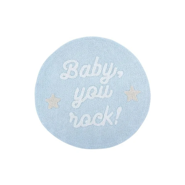 Lorena Canals Dywan bawełniany Baby, you rock!, Mr Wonderful & Lorena Canals | Pan Piksel
