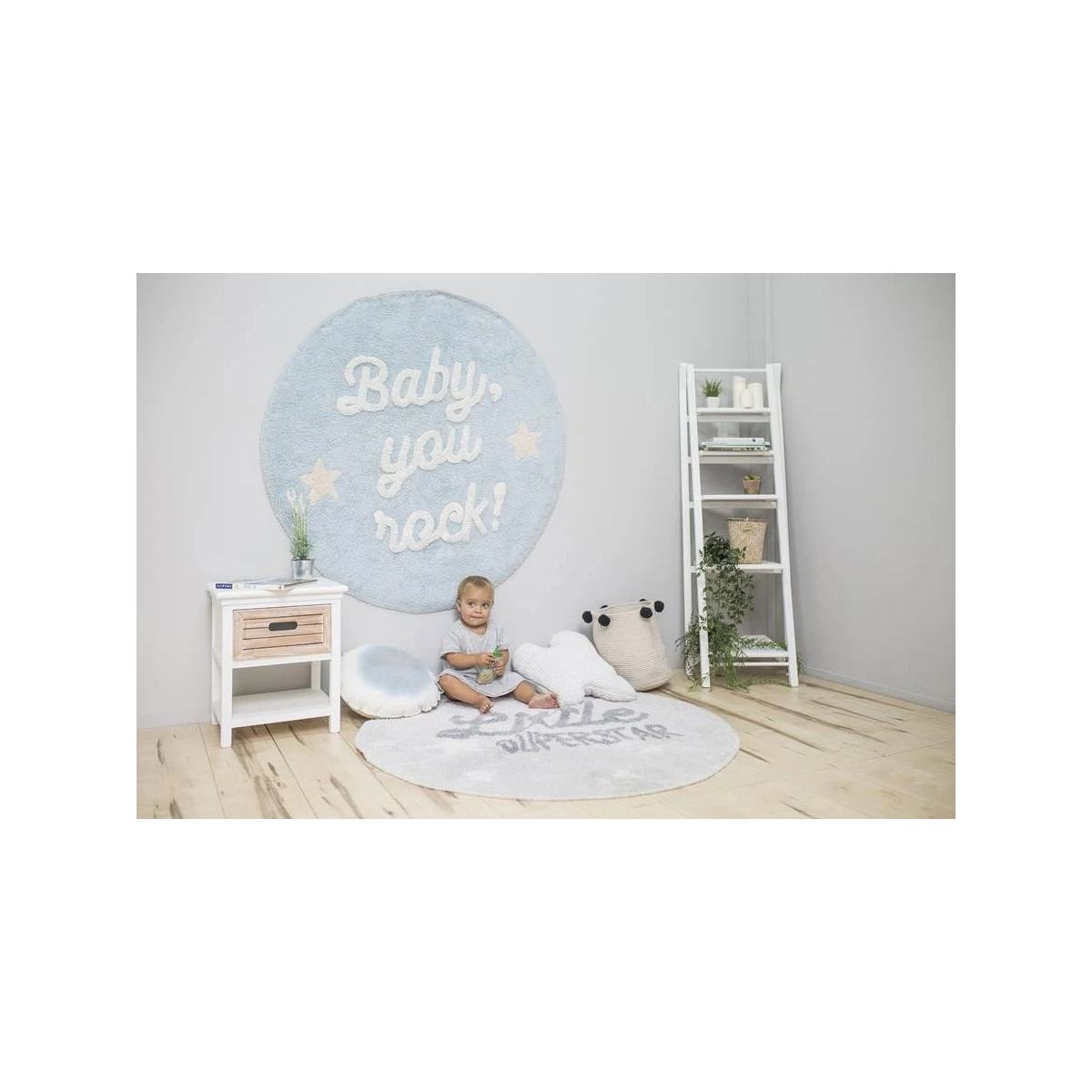 Lorena Canals Dywan bawełniany Baby, you rock!, Mr Wonderful & Lorena Canals | Pan Piksel