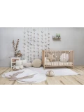 Lorena Canals Dywan bawełniany Cotton Flower 120 x 130 cm | Pan Piksel