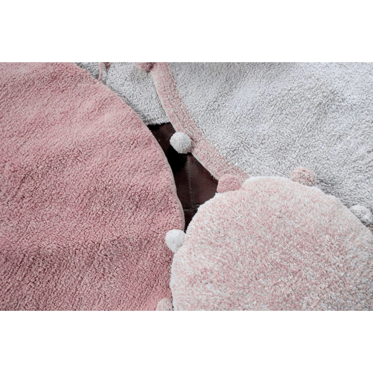 Dywan Bubbly Vintage Nude 120 cm | Pan Piksel