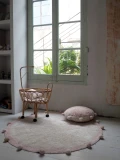 Dywan Bubbly Vintage Nude 120 cm | Pan Piksel