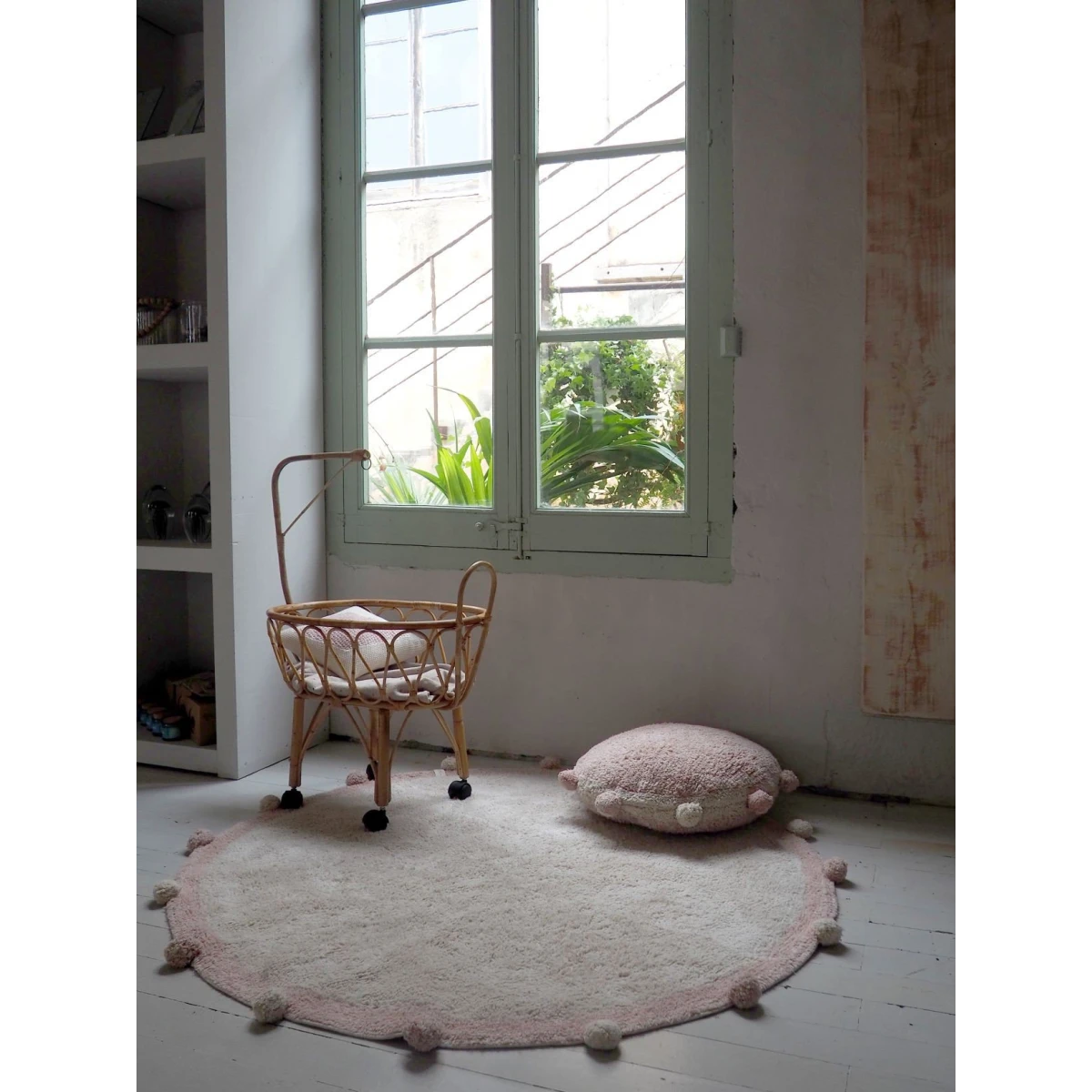 Dywan Bubbly Vintage Nude 120 cm | Pan Piksel