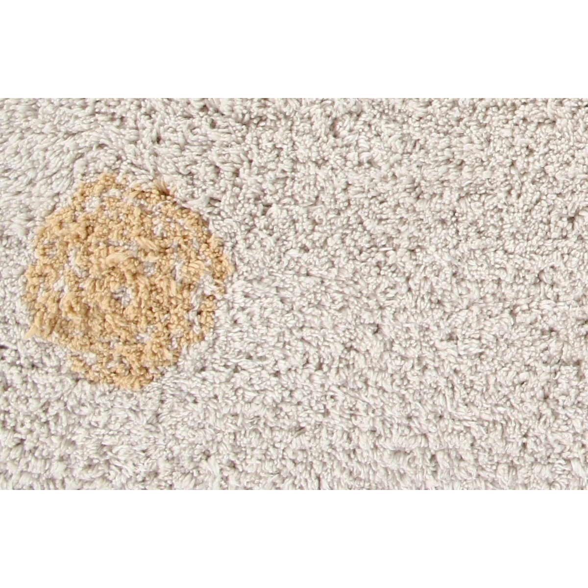 Lorena Canals Dywan bawełniany Hippy Dots Natural Honey 120 x 160 cm | Pan Piksel