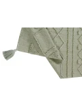 LORENA CANALS Dywan bawełniany Tribu Olive L 170x240 cm | Pan Piksel