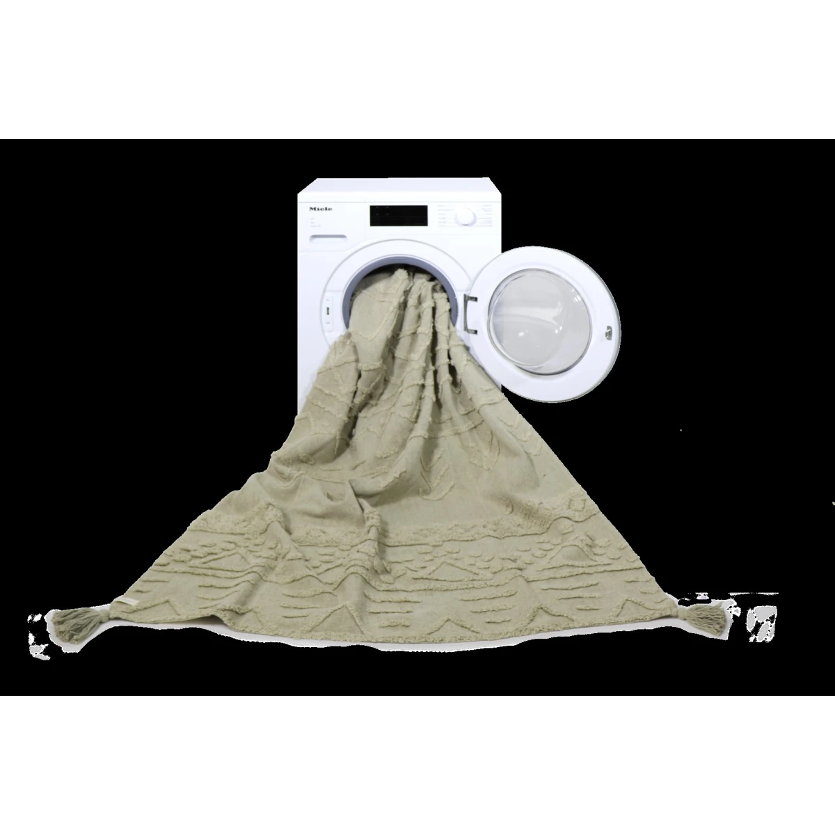 LORENA CANALS Dywan bawełniany Tribu Olive L 170x240 cm | Pan Piksel