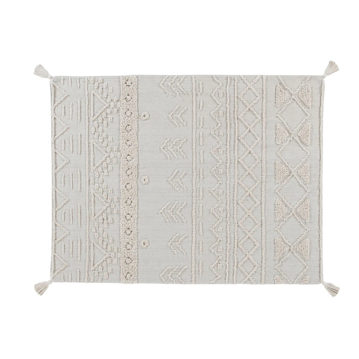 Dywan bawełniany Tribu Natural S 120x160 cm Lorena Canals | Pan Piksel