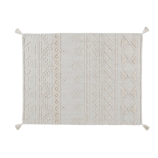 Dywan bawełniany Tribu Natural S 120x160 cm Lorena Canals | Pan Piksel