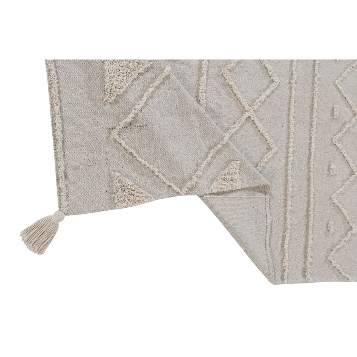 Dywan bawełniany Tribu Natural S 120x160 cm Lorena Canals | Pan Piksel