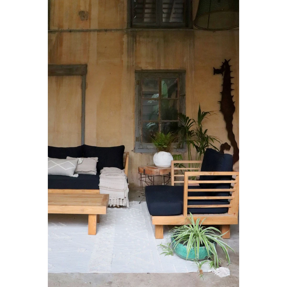 Dywan bawełniany Tribu Natural S 120x160 cm Lorena Canals | Pan Piksel