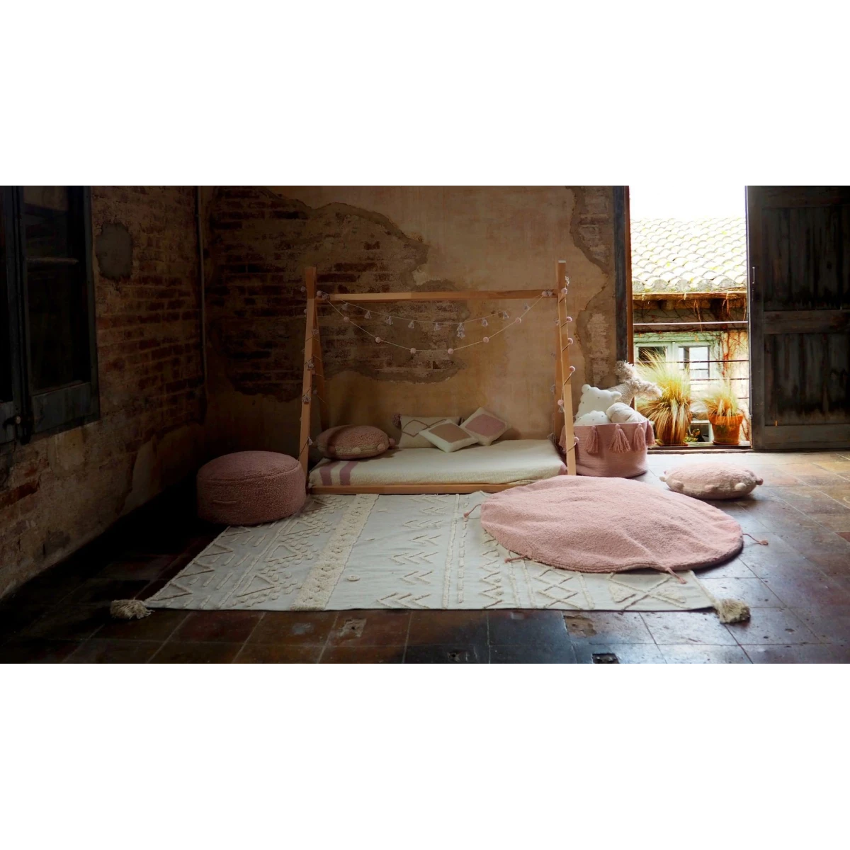 Dywan bawełniany Tribu Natural S 120x160 cm Lorena Canals | Pan Piksel
