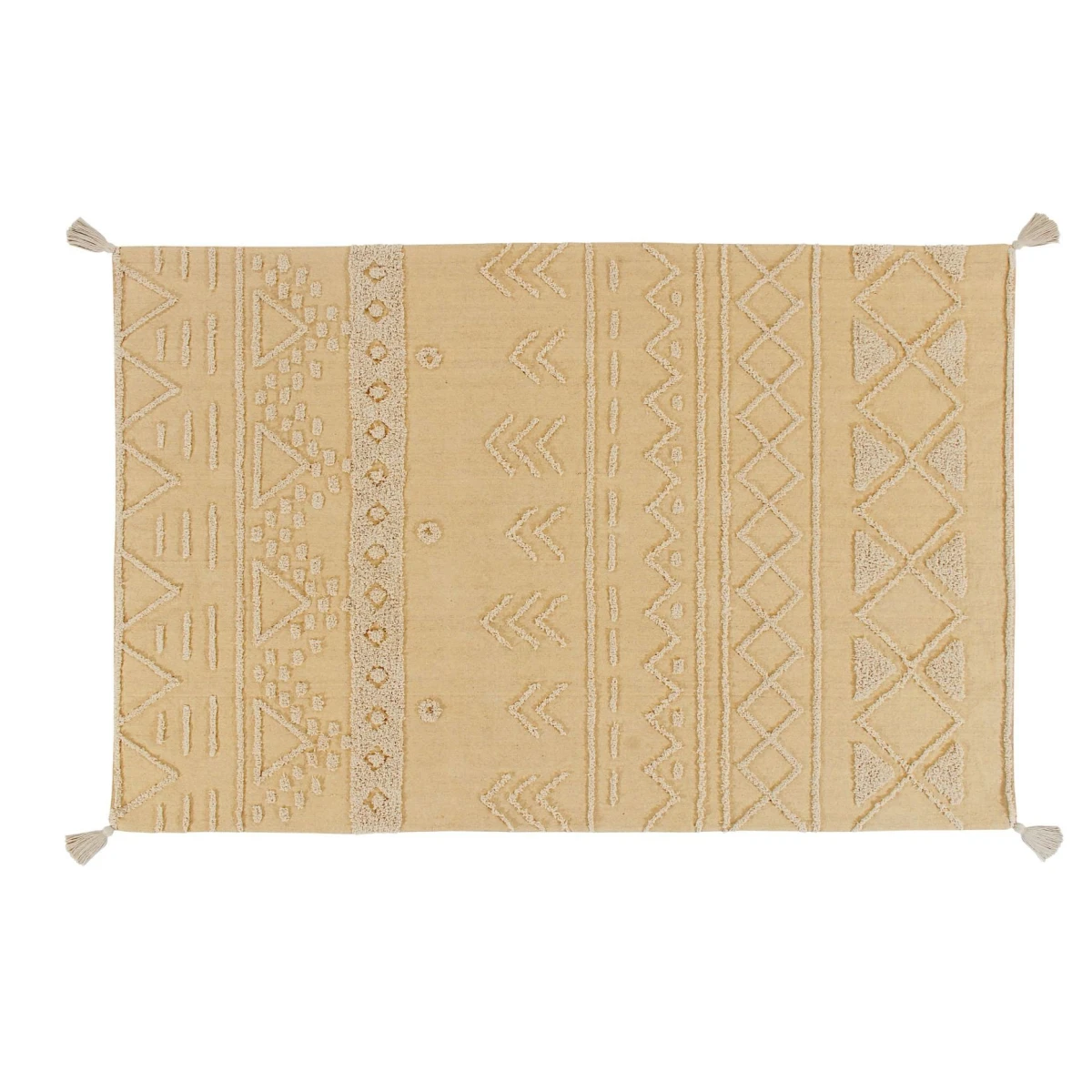 Dywan bawełniany Tribu Honey S 120x160 cm Lorena Canals | Pan Piksel