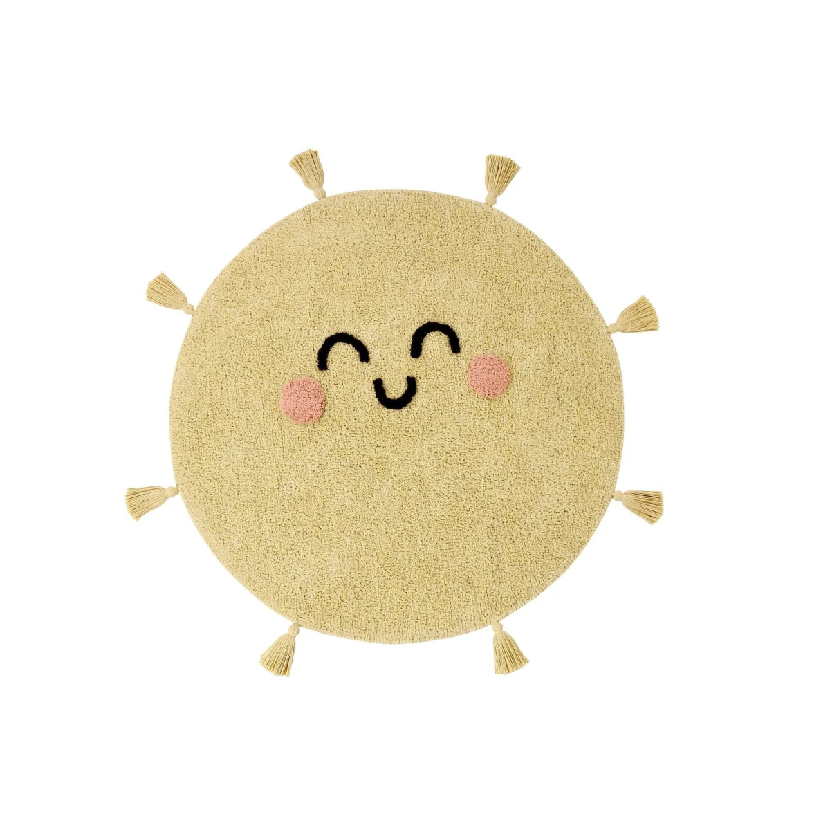 Lorena Canals Dywan bawełniany You're My Sunshine, Mr Wonderful & Lorena Canals Ø100 cm | Pan Piksel