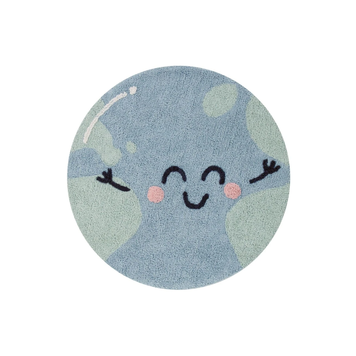 Dywan bawełniany Big Big World Mr Wonderful & Lorena Canals Ø100 cm | Pan Piksel