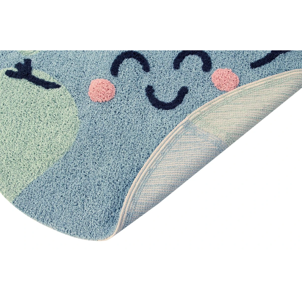 Dywan bawełniany Big Big World Mr Wonderful & Lorena Canals Ø100 cm | Pan Piksel