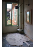 Lorena Canals Dywan bawełniany Monstera Natural 120 x 180 cm | Pan Piksel