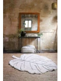 Lorena Canals Dywan bawełniany Monstera Natural 120 x 180 cm | Pan Piksel