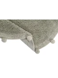 Dywan bawełniany Bubbly Olive Natural Ø120 cm Lorena Canals | Pan Piksel