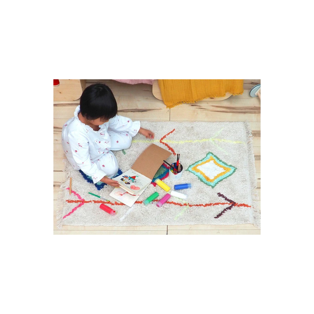 Dywan Mini Kaarol 70x100 cm | Pan Piksel