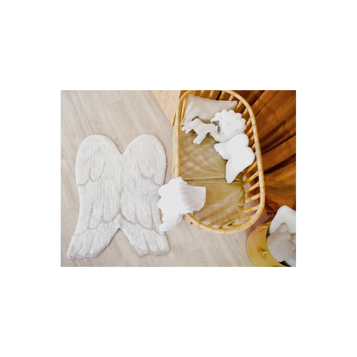 Dywan Bawełniany Mini Wings 75x100 cm Lorena Canals | Pan Piksel