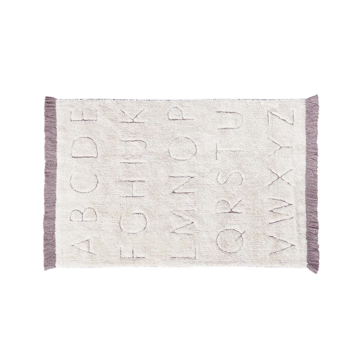 Dywan bawełniany RugCycled ABC 90x130 cm Lorena Canals | Pan Piksel