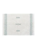 LORENA CANALS Dywan Bawełniany Atlas Natural Vintage Blue L | Pan Piksel