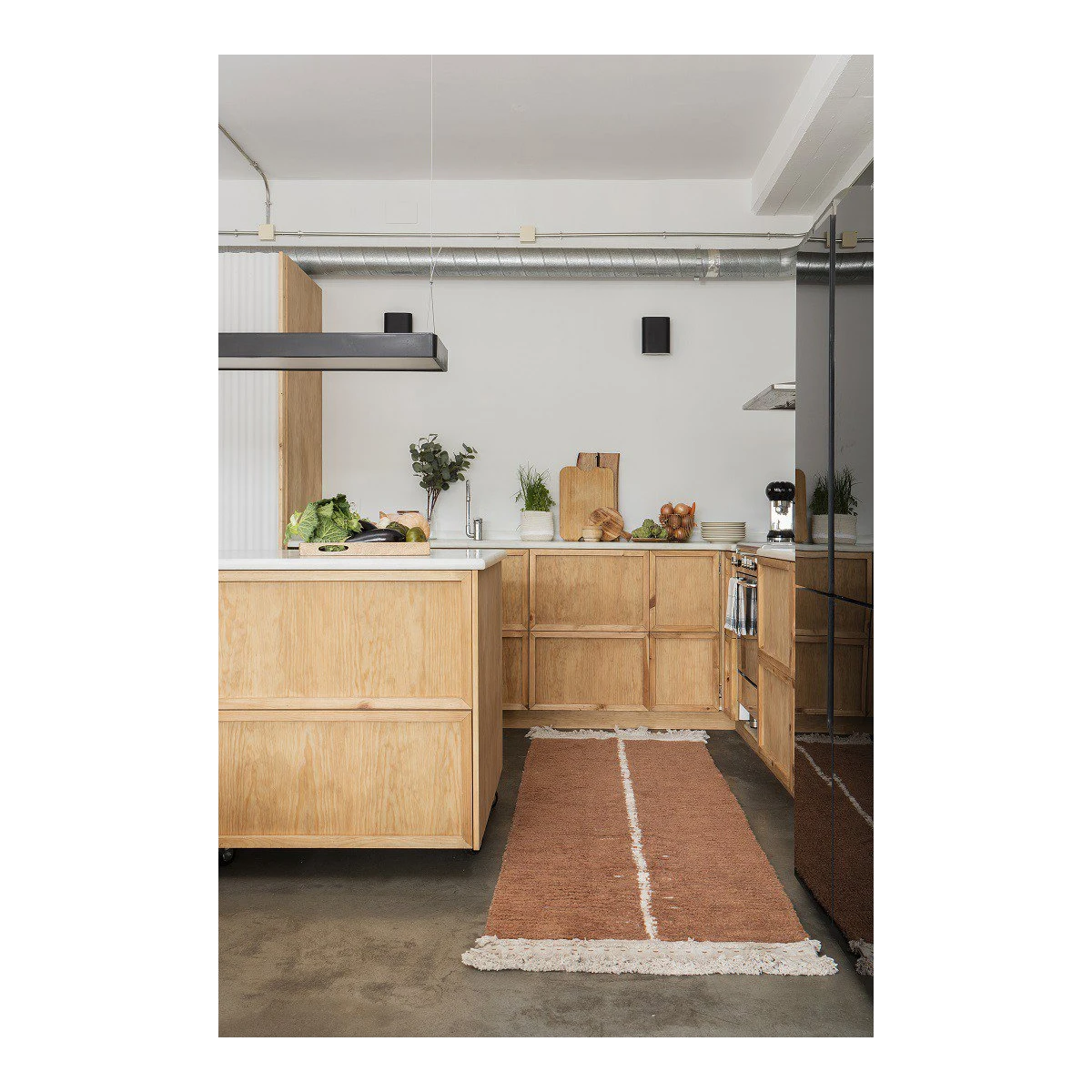 LORENA CANALS Dywan Bawełniany Duetto Toffee 80x230 cm | Pan Piksel