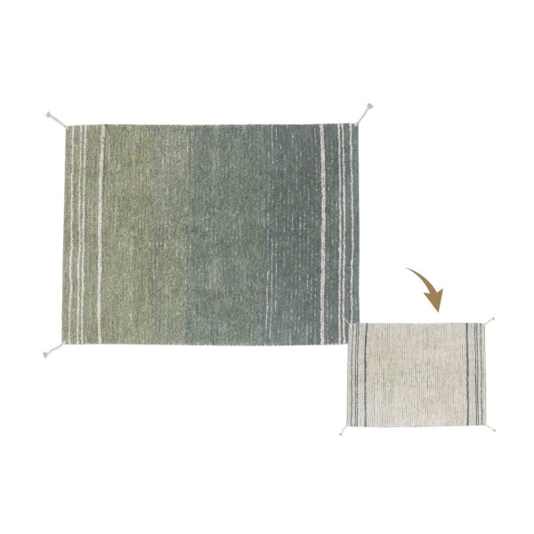 Dywan Bawełniany Twin Vintage Blue 120x160 cm Lorena Canals | Pan Piksel