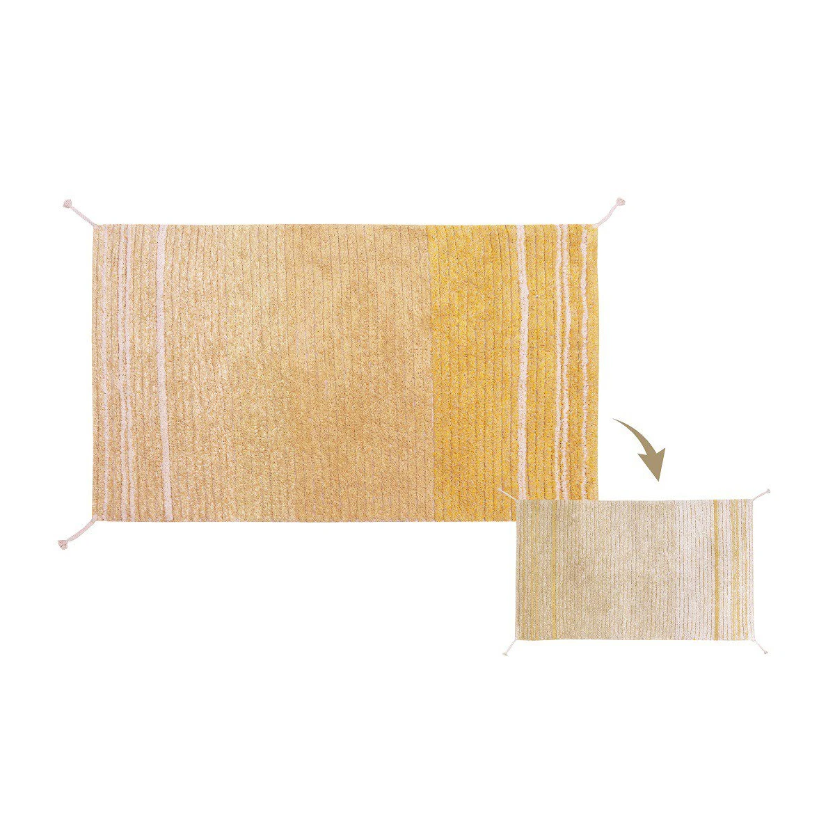 Dywan Bawełniany Twin Amber 80x140 cm Lorena Canals | Pan Piksel