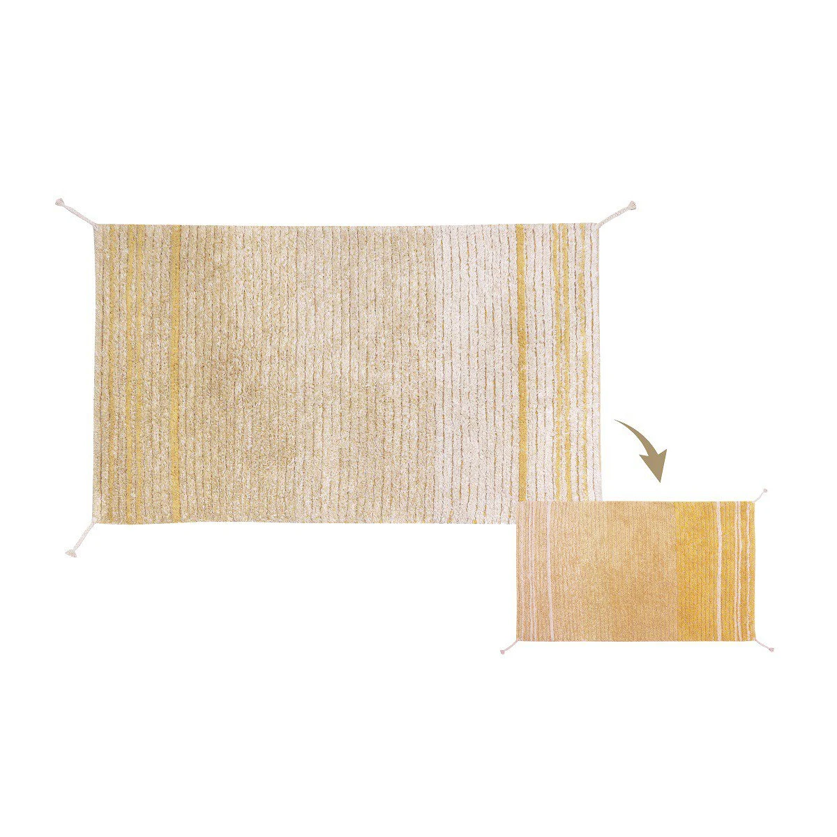Dywan Bawełniany Twin Amber 80x140 cm Lorena Canals | Pan Piksel