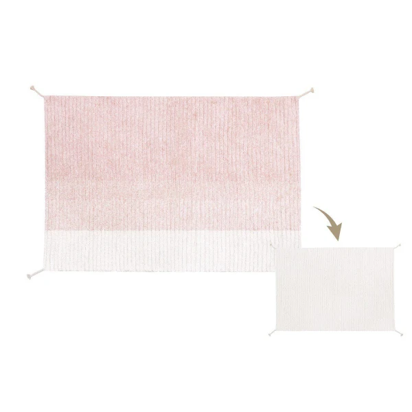 Dywan Bawełniany Gelato Pink 120x160 cm Lorena Canals | Pan Piksel