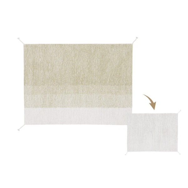Dywan Bawełniany Gelato Green 120x160 cm Lorena Canals | Pan Piksel