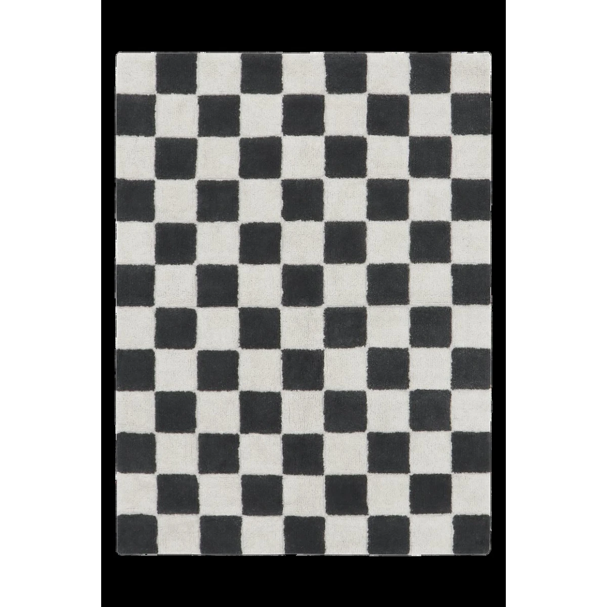 Dywan bawełniany Kitchen Tiles Dark Grey 120x160 cm Lorena Canals | Pan Piksel