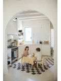 Dywan bawełniany Kitchen Tiles Dark Grey 120x160 cm Lorena Canals | Pan Piksel