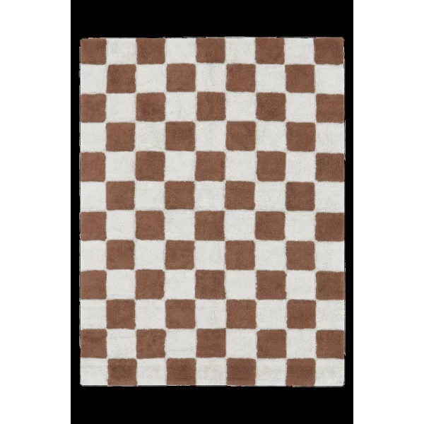 Dywan bawełniany Kitchen Tiles Toffee 120x160 cm Lorena Canals | Pan Piksel