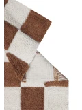 Dywan bawełniany Kitchen Tiles Toffee 120x160 cm Lorena Canals | Pan Piksel